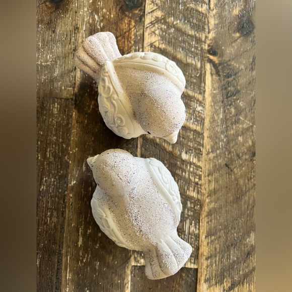 Ceramic bird decor — set of 2 - Picture 3 of 7